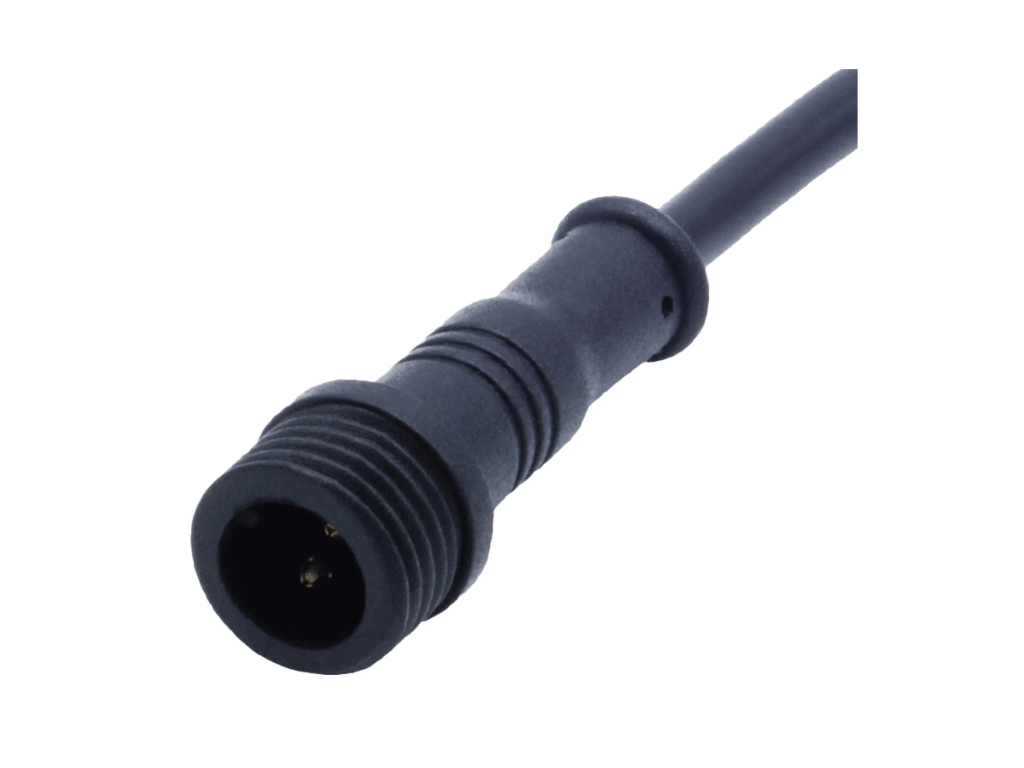 M12 塑料 螺纹式 尼龙/PVC 注塑成型 公头 产品主图